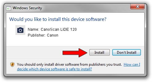 Canon lide 120 scanner drivers